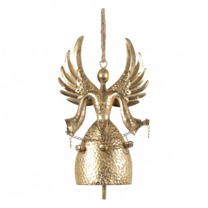 CAMPANA ANGELO FELINE ORO H.41.5